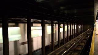 MTA New York City Subway : Dyre Avenue Bound Express Train Of R142s On The 5 @ 28th Street