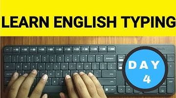 DAY 4:- Top Row Key Typing Tutorial || Learn English Typing || Learn Touch Typing at Home In Hindi