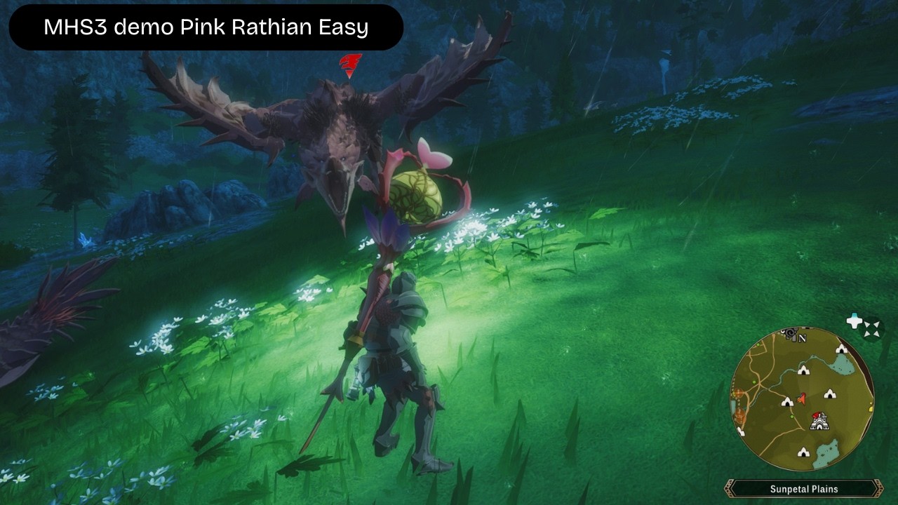 MHS3 Demo Pink Rathian Guide