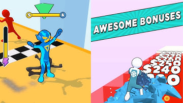 Superhero Race! | Android IOS Mobile game | Gameplay level 1-20