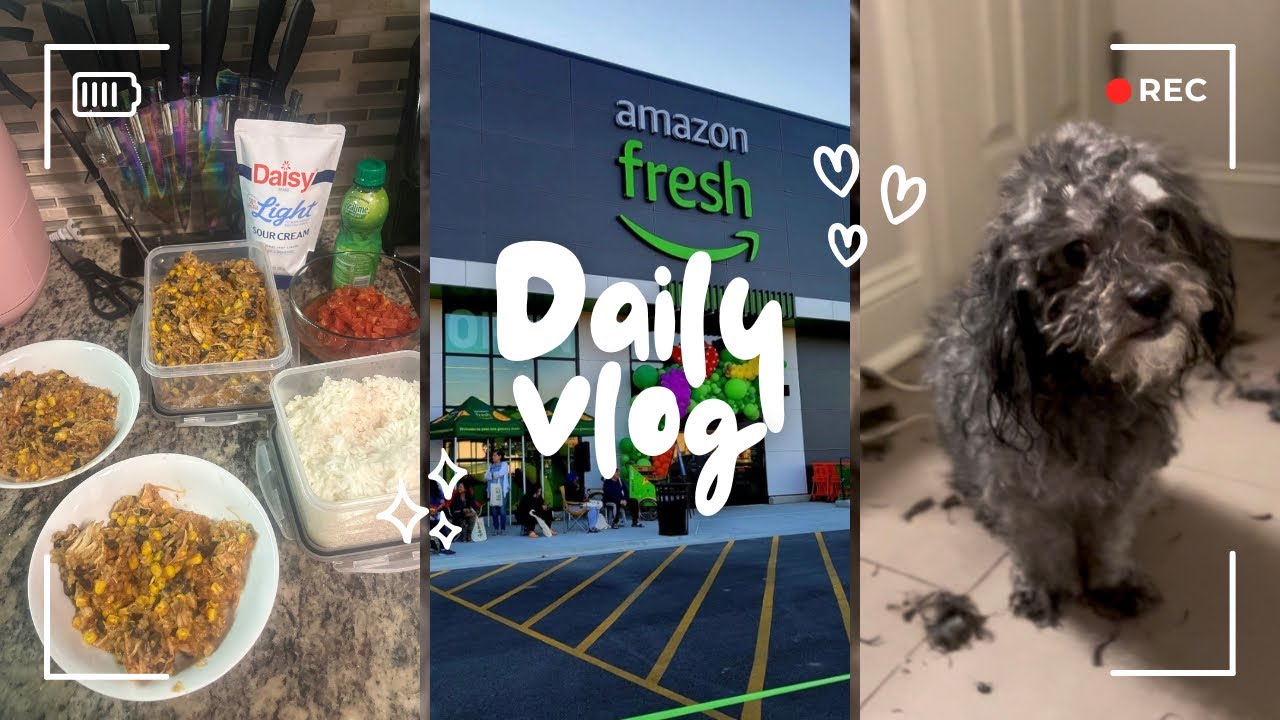 “Juggling It All: Shopping, Hair Day, 1st Birthday Party, Dog Grooming & Dinner Prep!”