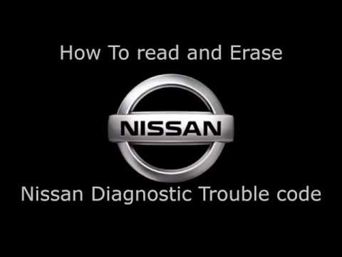 How to read and erase DTC for Nissan Manually