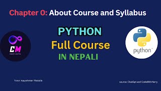 Chapter 0: Introduction to Python and Course