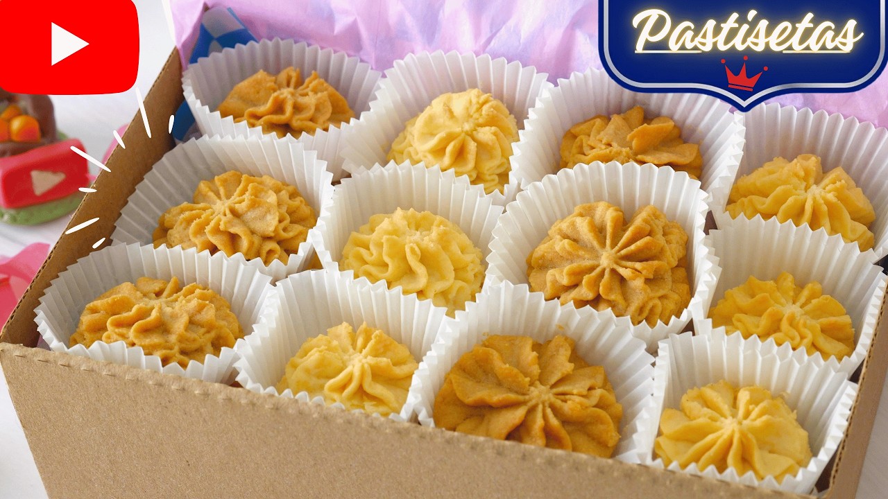 🔥GALLETAS de MANTEQUILLA y CAFÉ tipo PASTISETAS🎁 Dulce Hogar Recetas💕