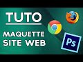 Tuto raliser une maquette de site web