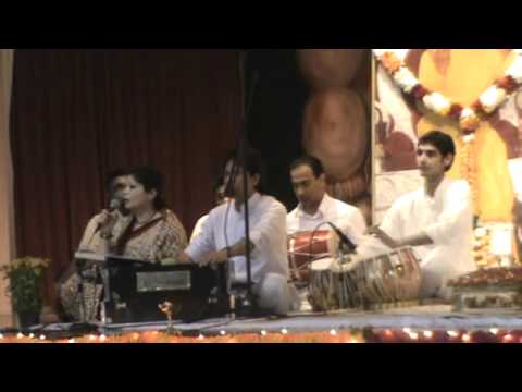 Sri Ajnish Rai sings Partishwari Jagat Janani - Satsangh for ...