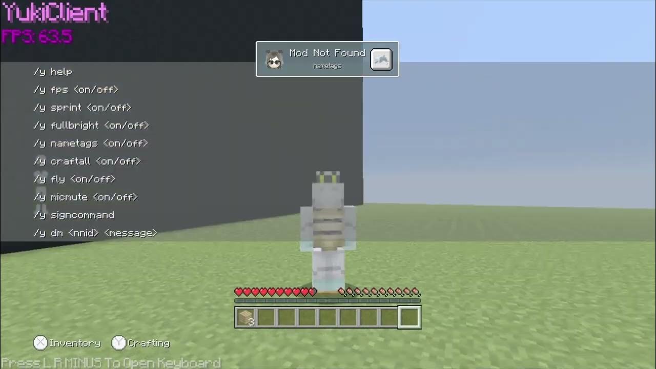 Minecraft Wii U Edition // Yuki Client V2 Showcase YouTube