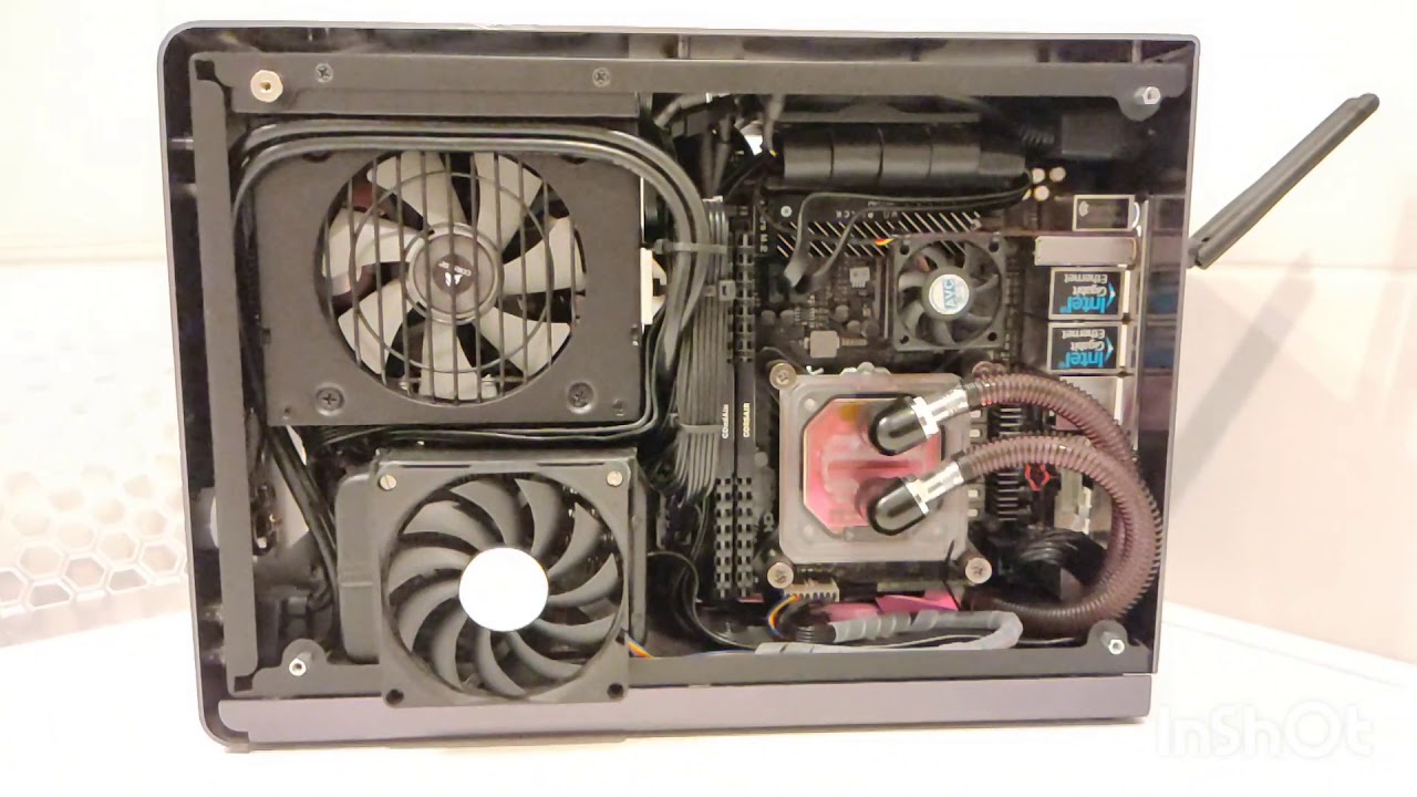 KOLINK ROCKET Custom Water cooled mini ITX ( upgrade last spec )  and waiting RTX 3070 ventus 2x