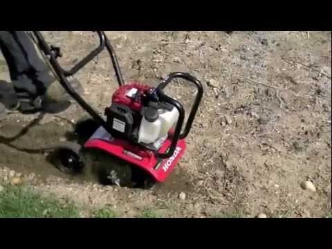 What are some well-reviewed Honda Rototiller models?