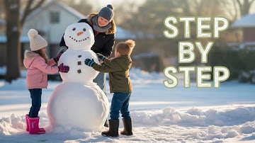How to Build a Snowman | Step-by-Step