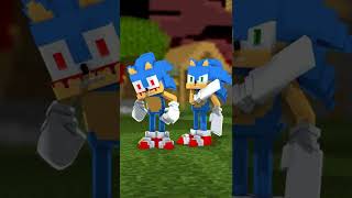 Sonic gave Sonic.EXE a slap on the head while he was dancing  SONIC MINECRAFT ANIMATION (Sonic Life)