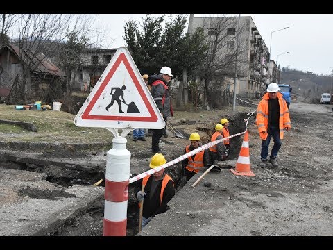 ქალაქ ჯვარში 24 საათიანი წყალმომარაგების უზრუნველსაყოფად სამუშაოები აქტიურად მიმდინარეობს