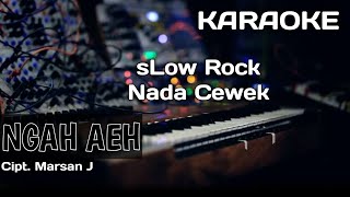 Karaoke/Lirik NGAH AEH | Versi sLow