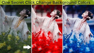Moody Red-Blue-Cyan-Yellow-Black All Background Color Grading Photoshop | Color Grading Kaise Kare