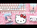 Unboxing Cute Hello Kitty Keyboard, Kawaii Tech Products, Mouse, Earbuds, etc. Sanrio + thecoopidea