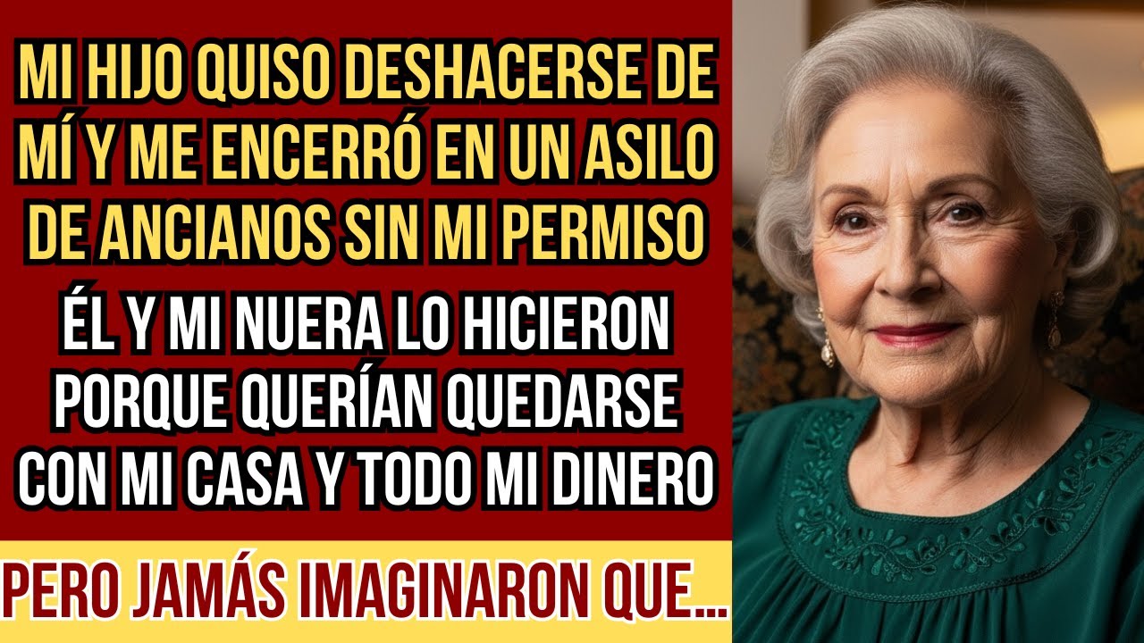 HISTORIAS REALES. Mi hijo y mi nuera me encerraron en un asilo sin mi permiso para r0barme mi casa