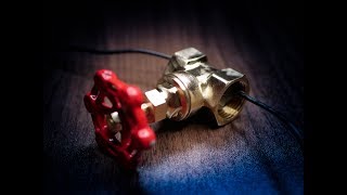 Steampunk Water Valve Light Switch DIY