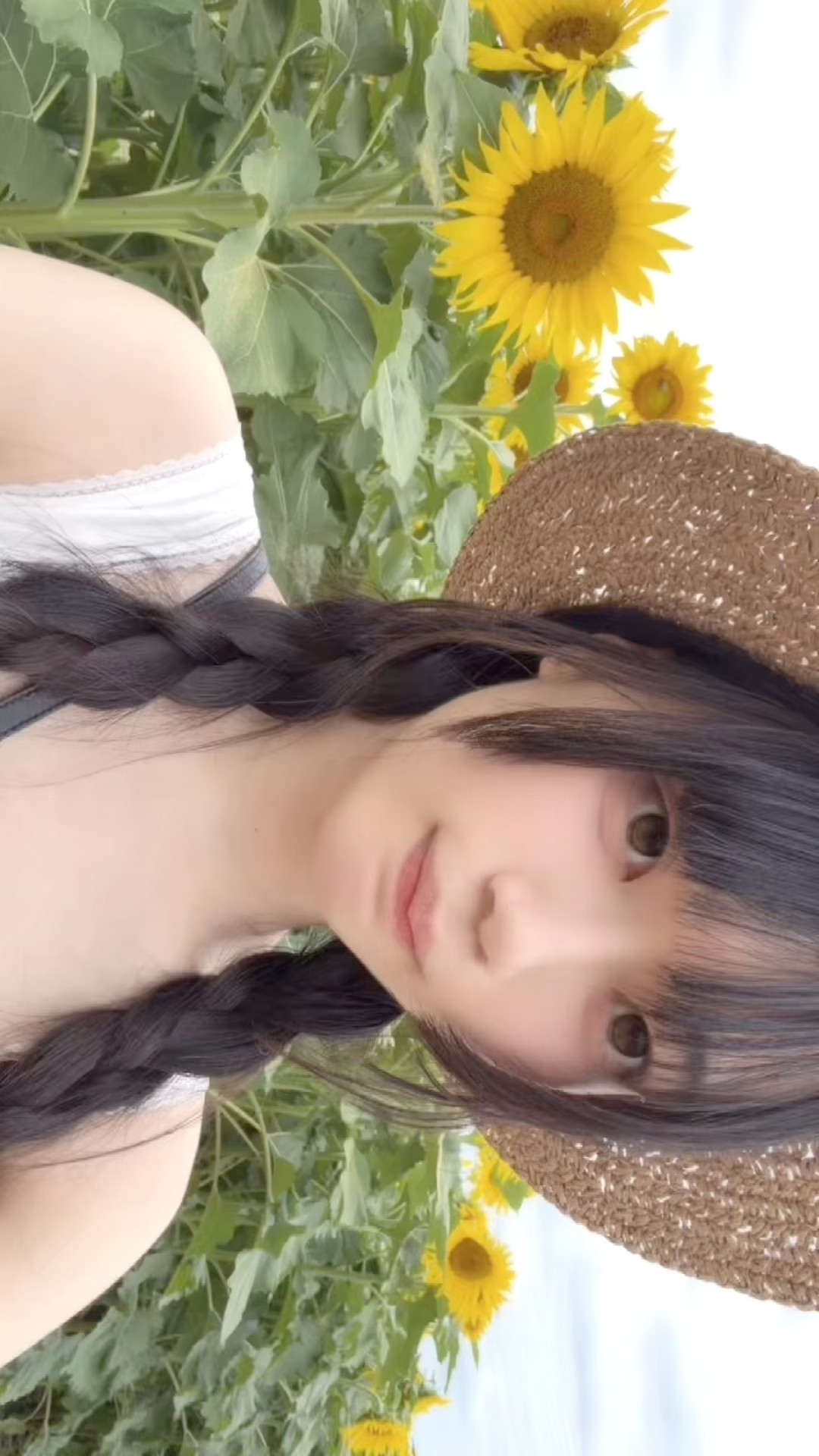 また夏が始まるね #summer #japan #麦わら帽子 #ひまわり畑 #shorts