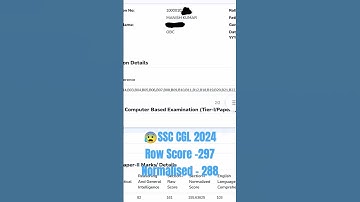 😰😭 SSC CGL 2024 Final result Score card ⏳📚 #ssccgl2024 #ssccglresults