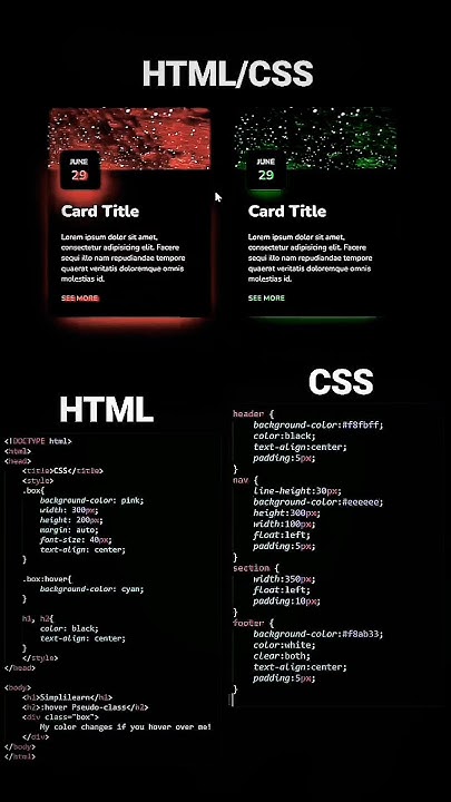 Card Titles using CSS & HTML🧑‍💻 #coding #programming #htmlcssjs #2024 # ...