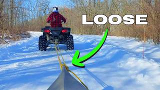 I Tried BOATING In The SNOW!