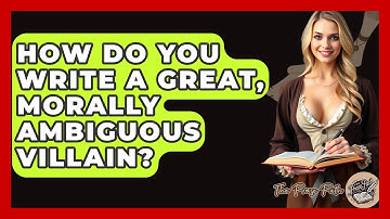 How Do You Write A Great, Morally Ambiguous Villain? - The Prose Path