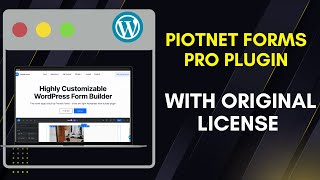 Download Piotnet Forms Pro With Lifetime Updates | Piotnet Forms Plugin With License Key