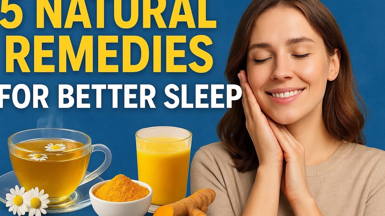5 Natural Remedies For Better Sleep - YouTube