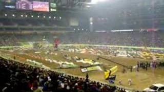 Supercross Ford Field Detroit Michigan