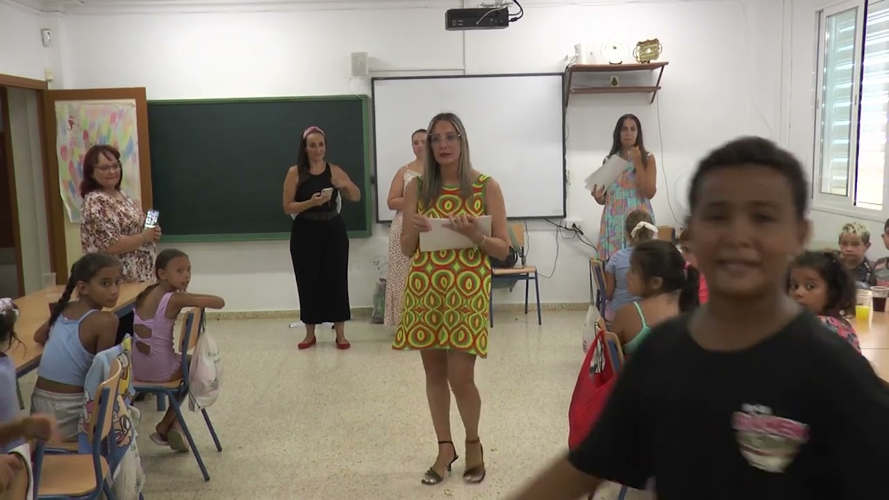 Clausura Escuela de Verano de APRET (Grupo 1), CEIP Los Taranjales
