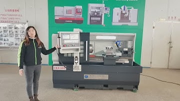 Precision and cheap CNC lathe with machining center function