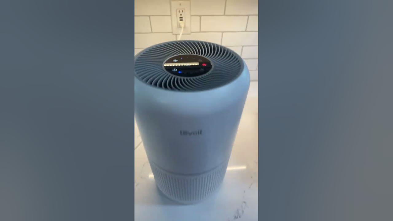 How do I get rid of the red light on my Levoit air filter? YouTube