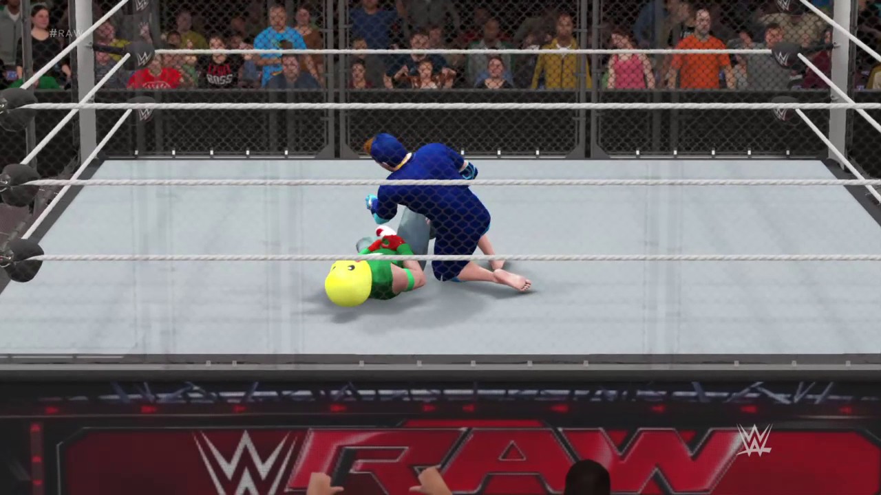 WWE 2K17 alex young vs chris