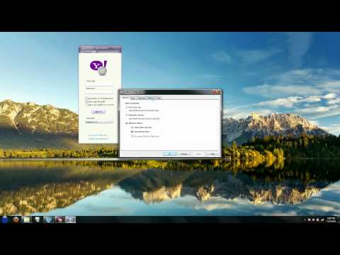 How to disable yahoo messenger from starting up automatically