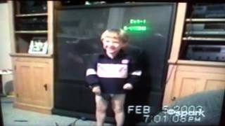 Afv 2001 Kid Puts Microphone To His Wee Wee