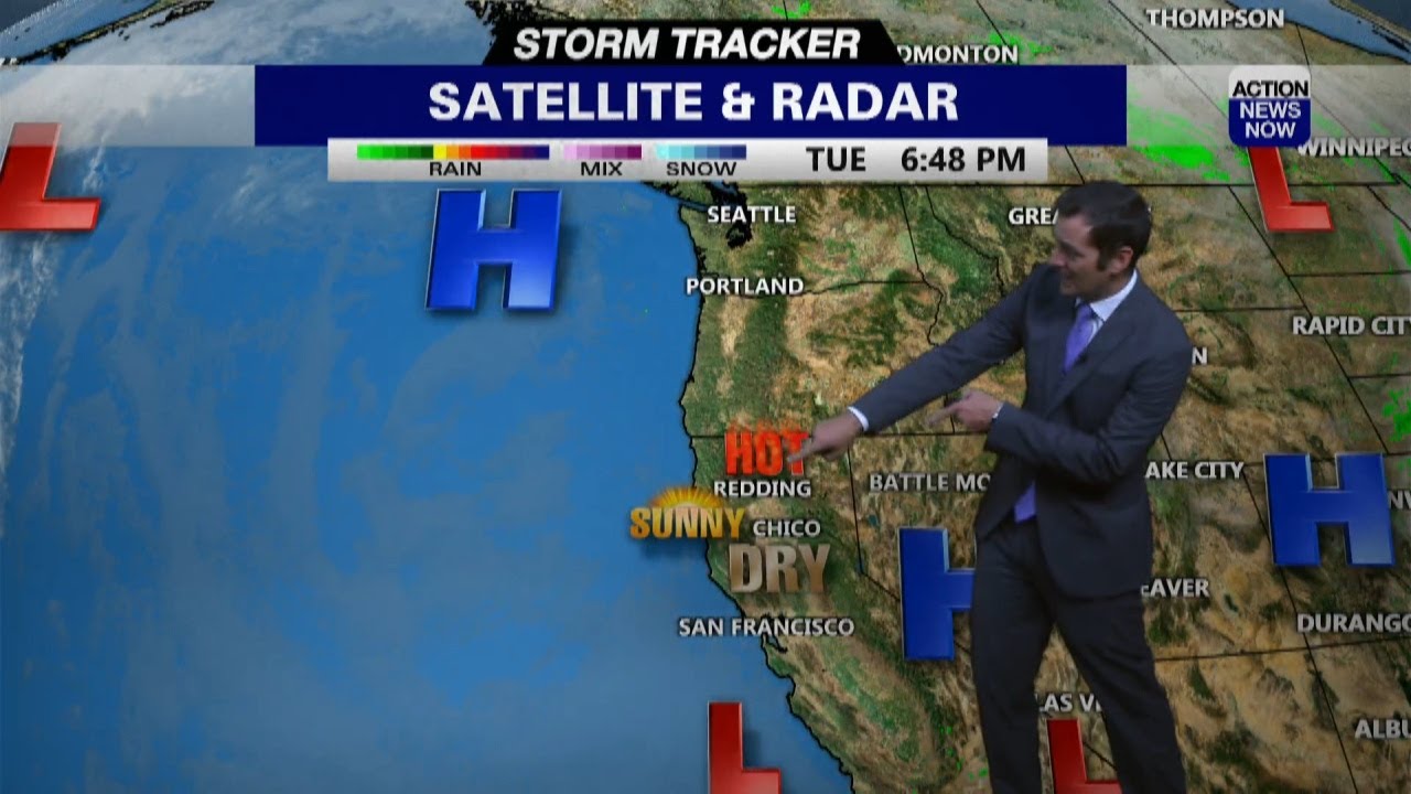 Storm Tracker Forecast: Toasty this week but fall like weather is ahead ...