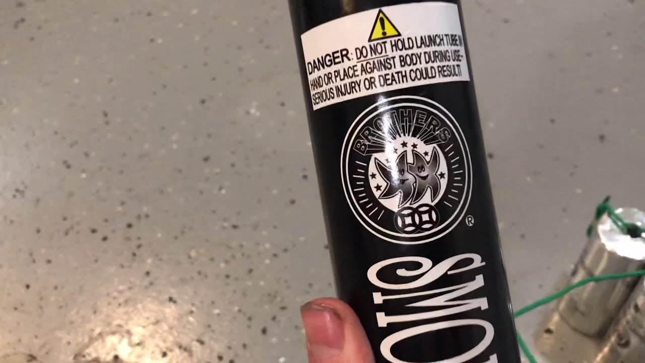 Smoke-N-Mirrors 4” Canister Shells by Brothers Pyrotechnics [*6PK]