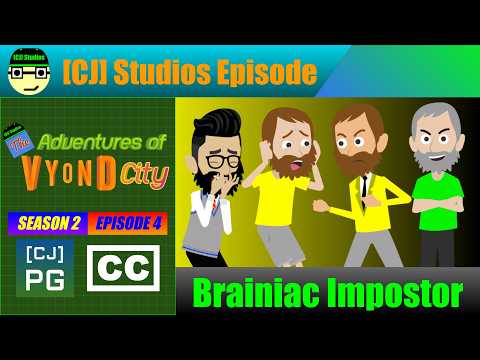 Brainiac Impostor | The Adventures of Vyond City (S2 E4) | [CJ] Studios ...