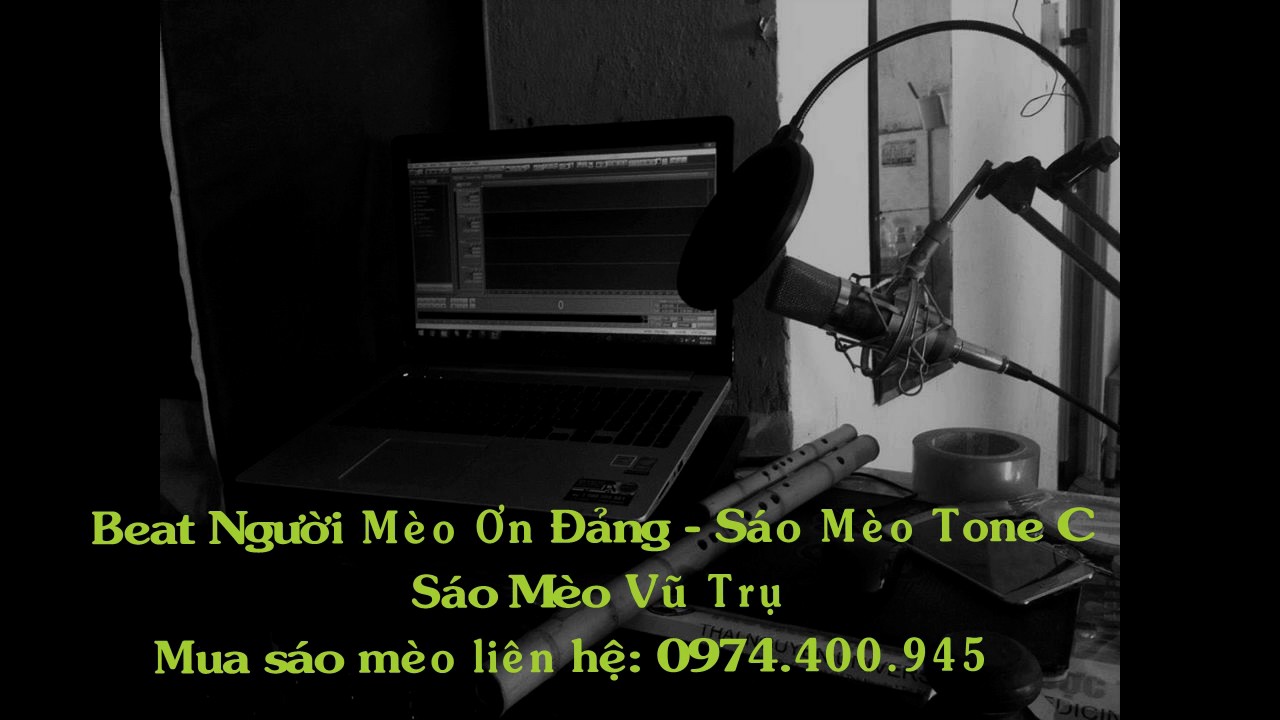 Beat Người Mèo Ơn Đảng - Sáo Mèo Tone C | Sáo Vũ Trụ
