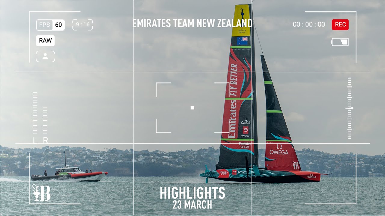 Emirates Team New Zealand Te Rehutai Day 2 Summary