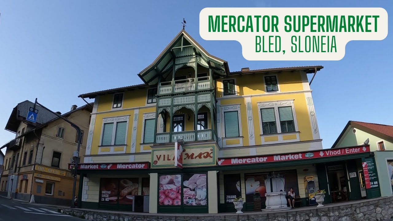 Mercator Supermarket, Bled, Slovenia
