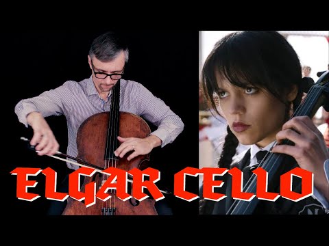 Elgar Cello Concerto First Movement in Slow Tempo | Cello Solo Tutorial