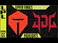 Tes vs jdg highlights all games  playoffs upper final lpl spring 2024  top esports vs jd gaming