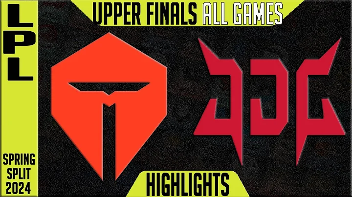 TES vs JDG Highlights ALL GAMES | Playoffs Upper Final LPL Spring 2024 | TOP Esports vs JD Gaming - DayDayNews