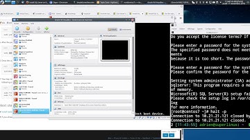 Installation de Microsoft SQL Server sous RedHat 7 (CentOS) et Demo !