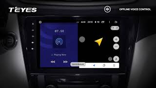 Teyes Head Unit Offline English Voice Control Demonstration