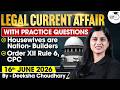Legal Current Affairs 2026 | 16 June Detailed Analysis | Deeksha Ma'am | Studyiq Judiciary
