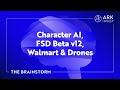 Character AI, FSD Beta v12, Walmart &amp; Drones | The Brainstorm EP 12