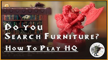 HeroQuest Advanced Mechanics: How to Search Furniture for Treasure, Traps, and Alchemy!