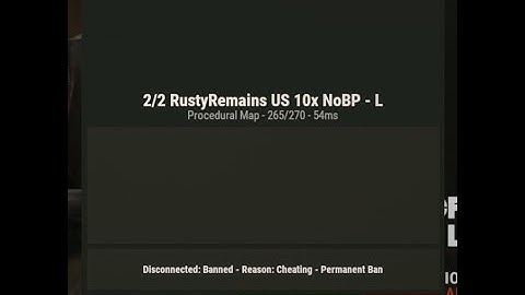 Rust Montage | 1.2k hour beamer